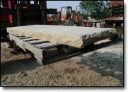 Natural stone hearths.